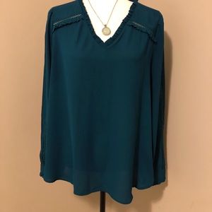 LOFT Long sleeve blouse